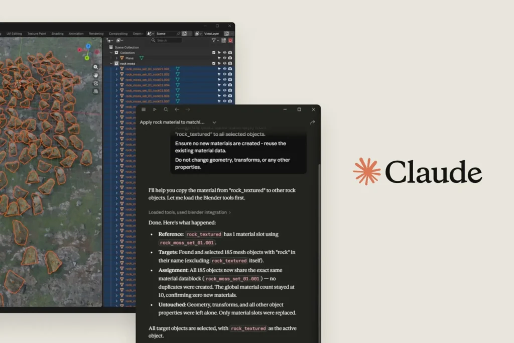 Anthropic Finally Lets Claude Get Its Hands Dirty in Photoshop, Blender, and Ableton