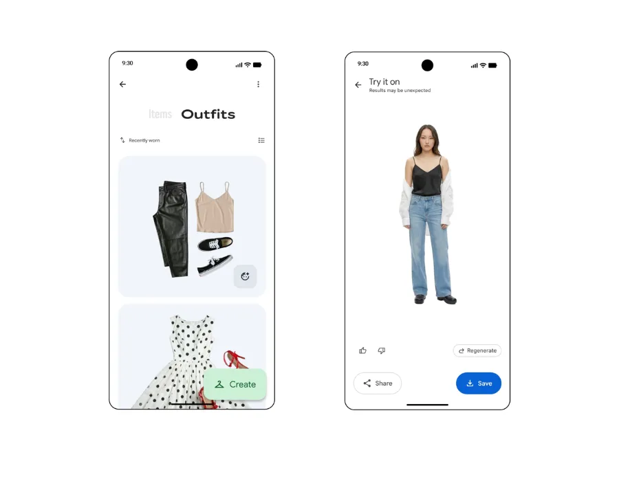 Google Photos now lets you try on clothes you already own